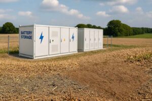 Grundstueck für Batteriespeicher