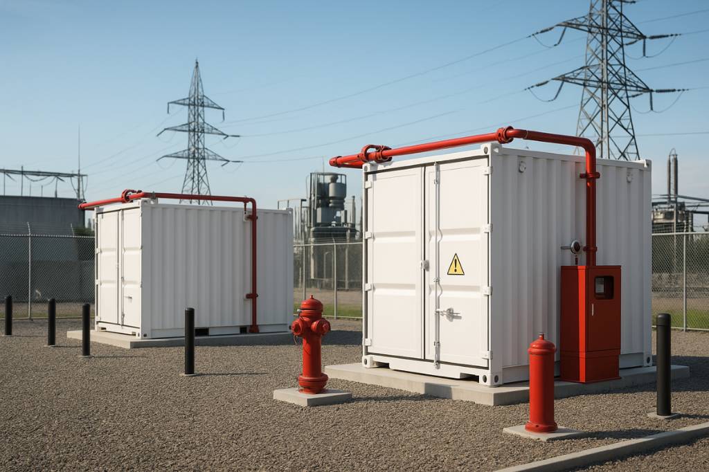 Brandschutz und Risiken bei Batteriespeichern
